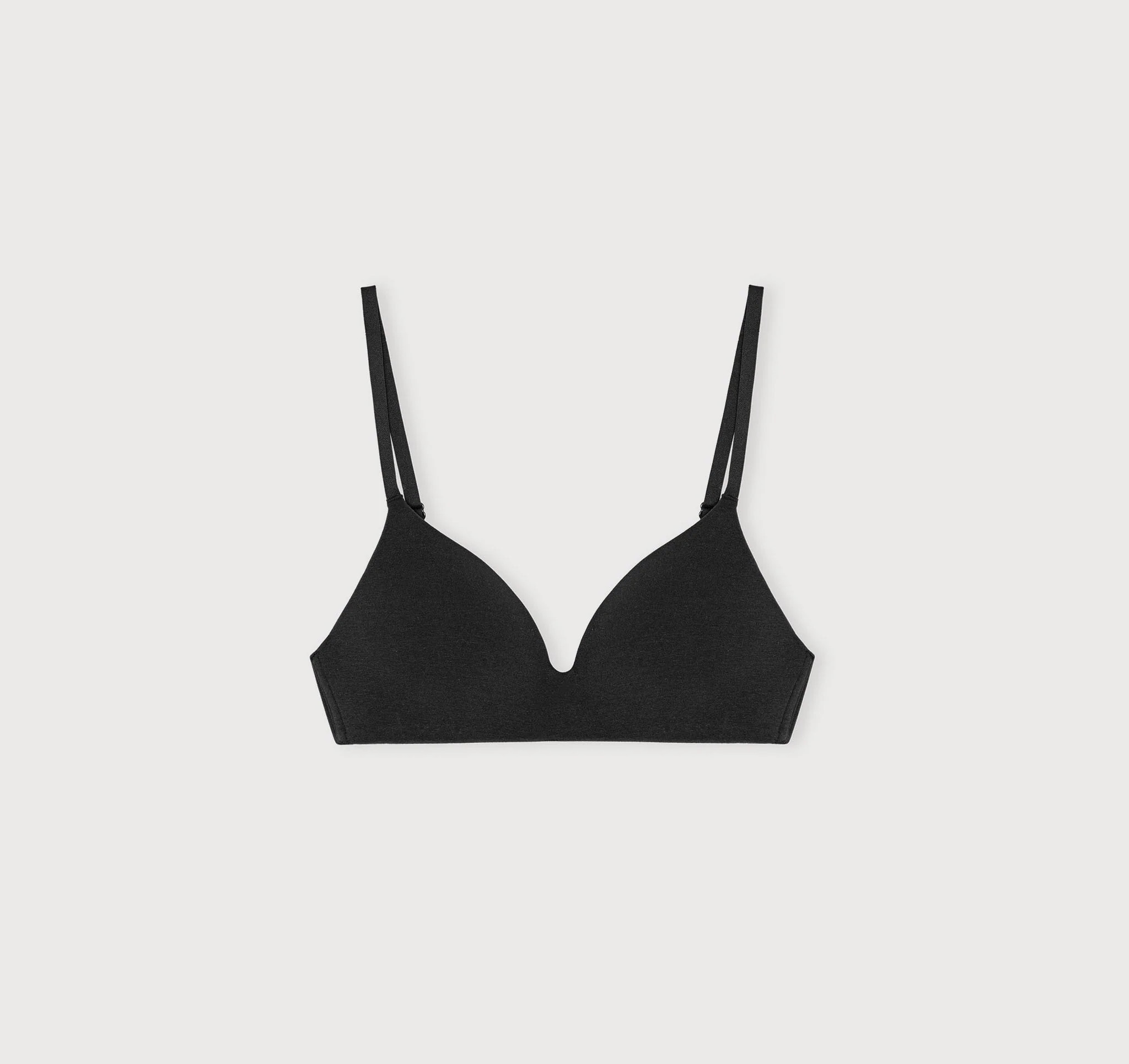 Core Wireless Plunge Bra | Organic Basics