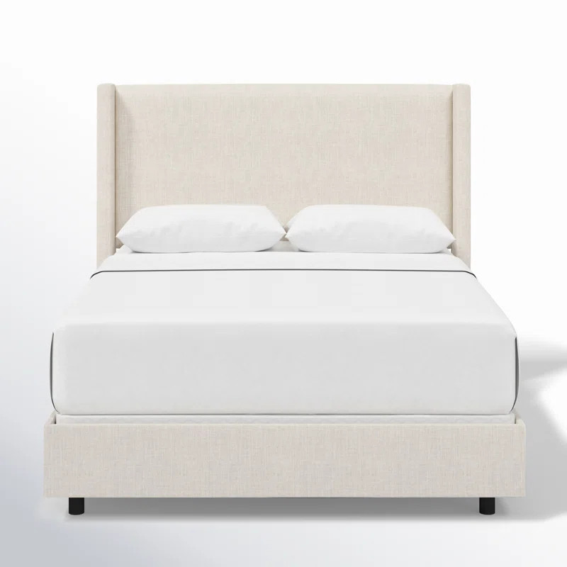 Hanson Upholstered Wingback Bed | Wayfair North America
