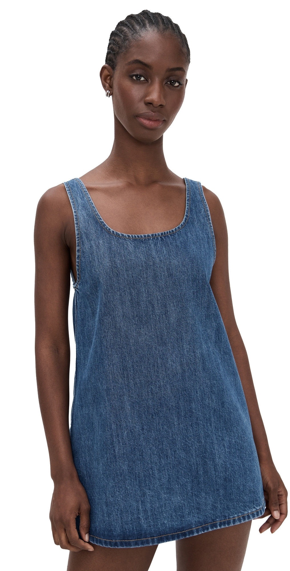PARKE Denim Mini Dress Medium Wash S | Shopbop
