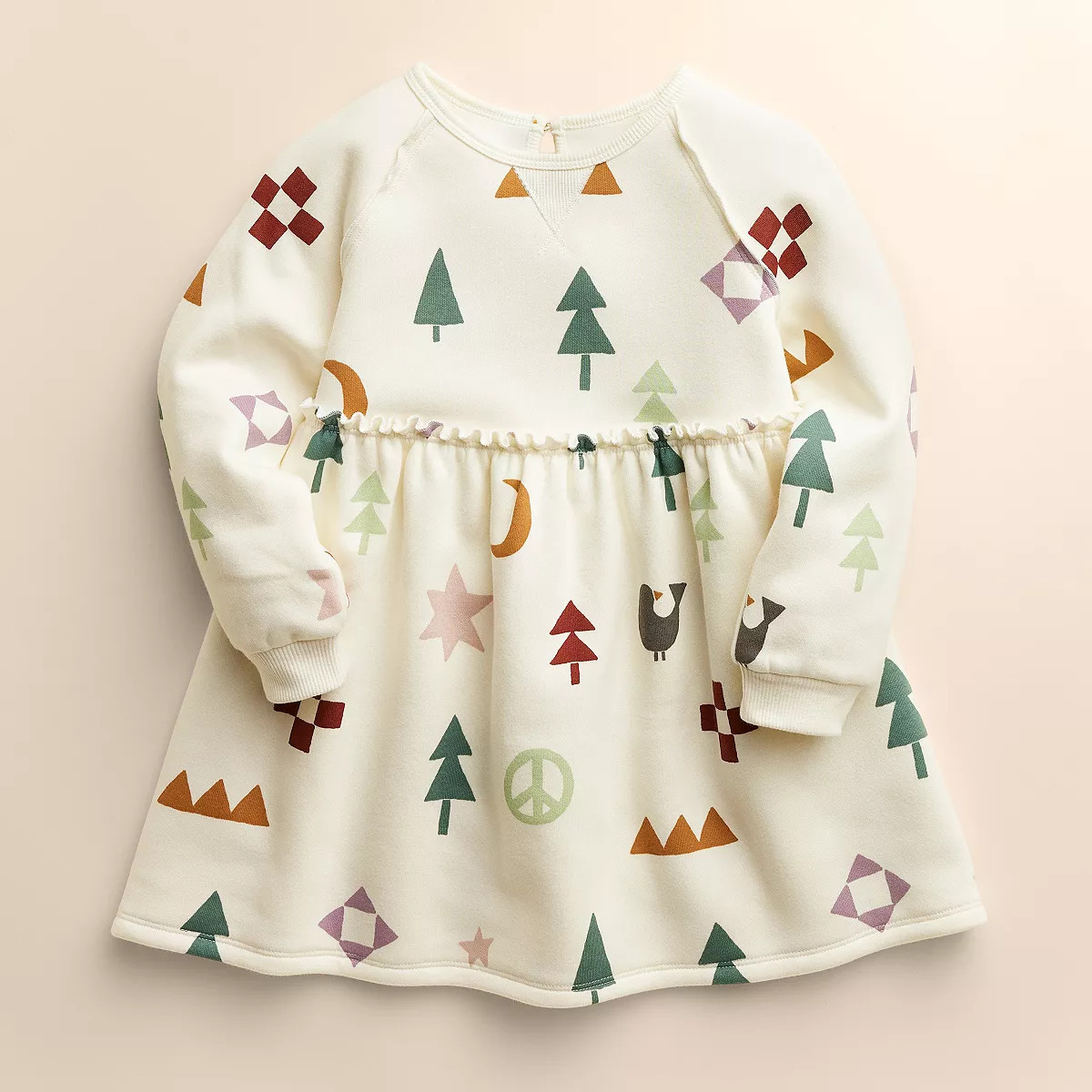 Baby & Toddler Girl Little Co. by Lauren Conrad Relaxed Fleece Dress | Kohl's