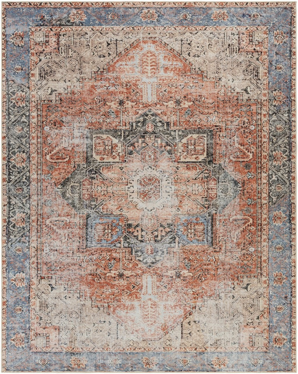 Rosman Washable Area Rug | Boutique Rugs
