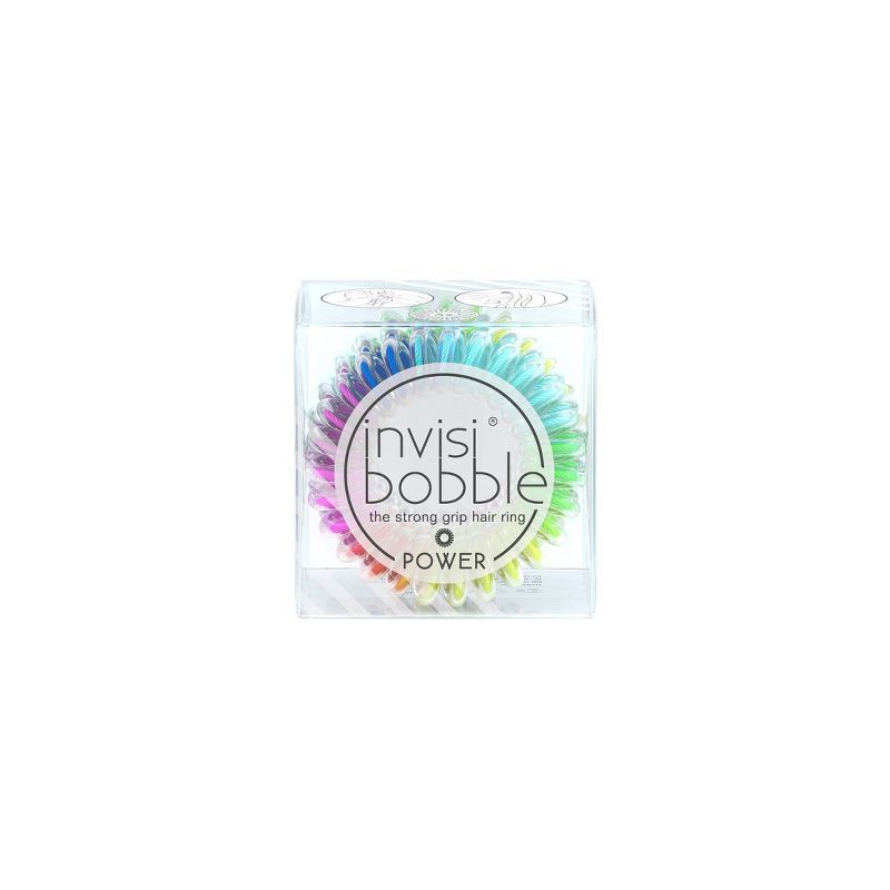 invisibobble Power Magic Rainbow Hair Elastics - 3ct | Target