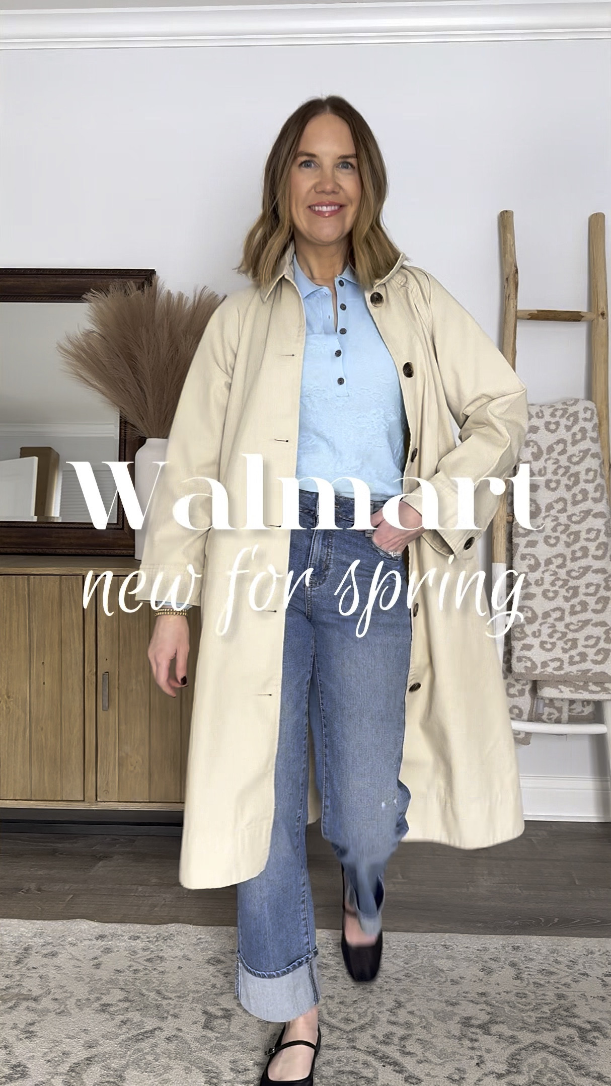 These @walmartfashion new arrivals stopped me in my tracks!

Everything looks so much more expensive than it is and the quality, attention to detail and fit just blew me away! So many elevated casual spring looks and pieces that can be styled multiple different ways. And Walmart jeans this spring are GOOD💙
#walmartfashion #springstyle #elevatedcasual #over40fashion 

Walmart fashion finds, trench coat outfit, cuffed jeans, wide leg jeans, spring outfits, look for less, French aesthetic, casual chic, spring dress

#LTKSeasonal #LTKOver40 #LTKWatchNow