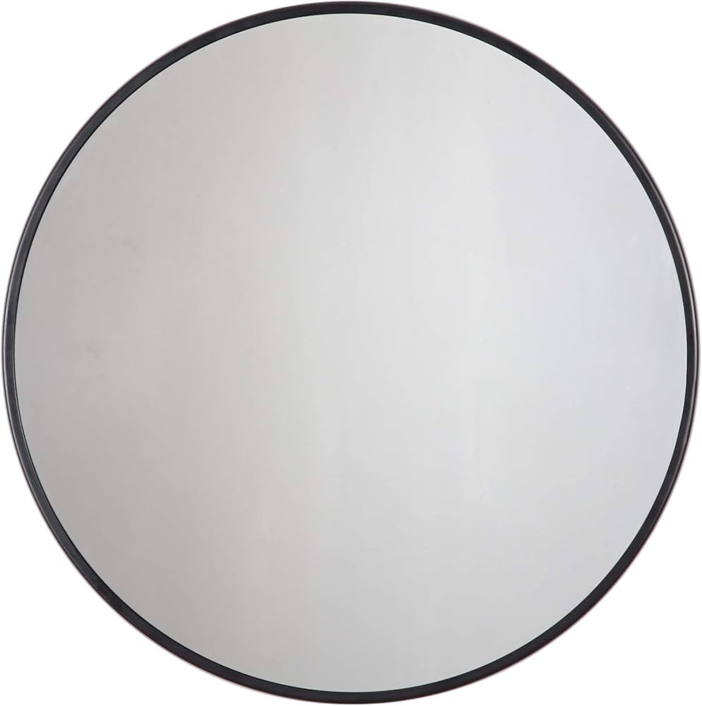 Habitat MR3719W Adelina Circular Mirror, Black | Amazon (US)
