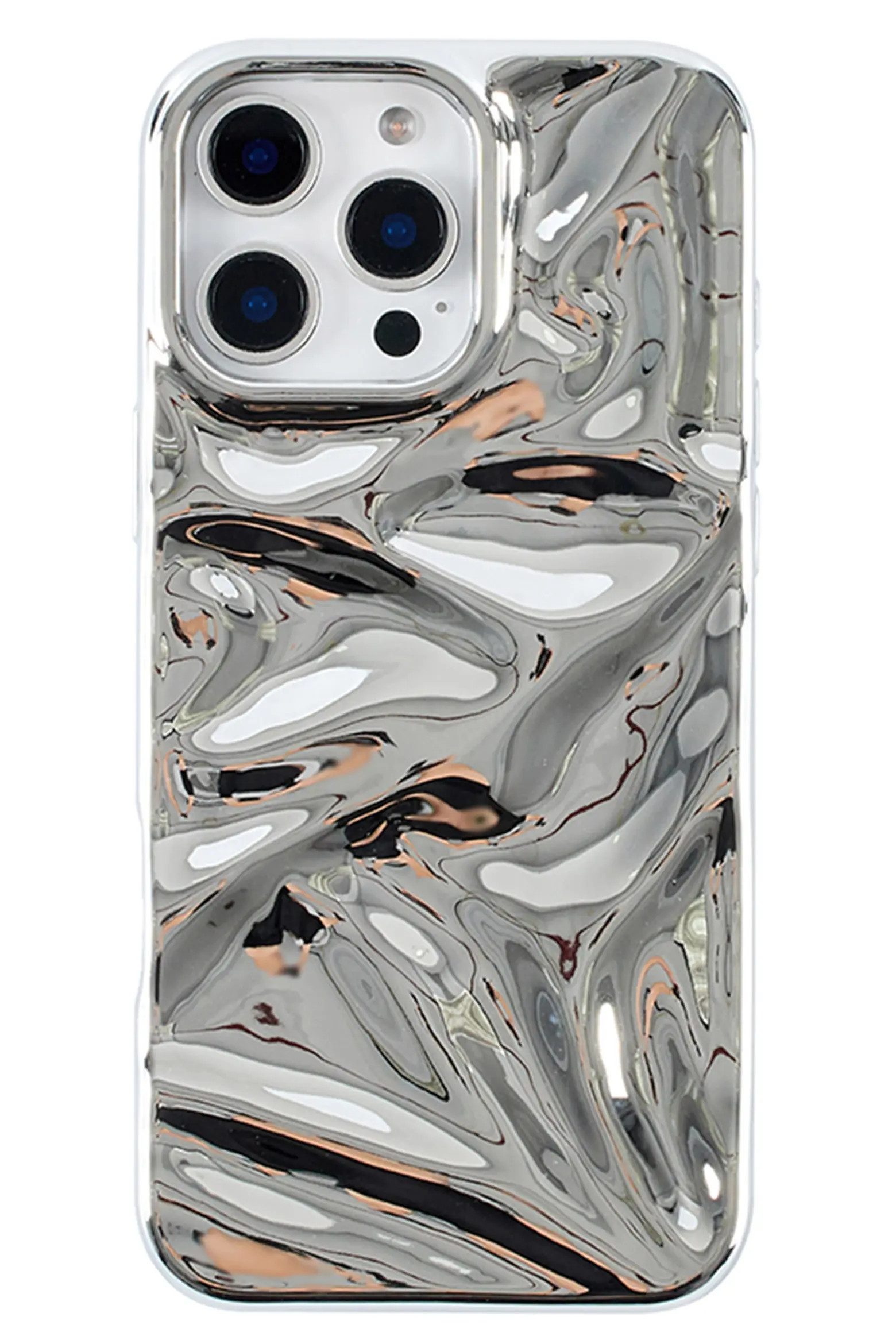 Auramma Silver Crinkle iPhone 16 Pro Max Case (Women) | Nordstromrack | Nordstrom Rack
