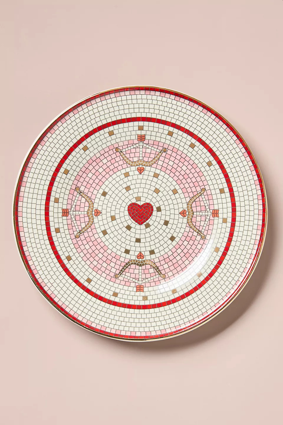 Valentine Bistro Tile Dessert Plate | Anthropologie (US)