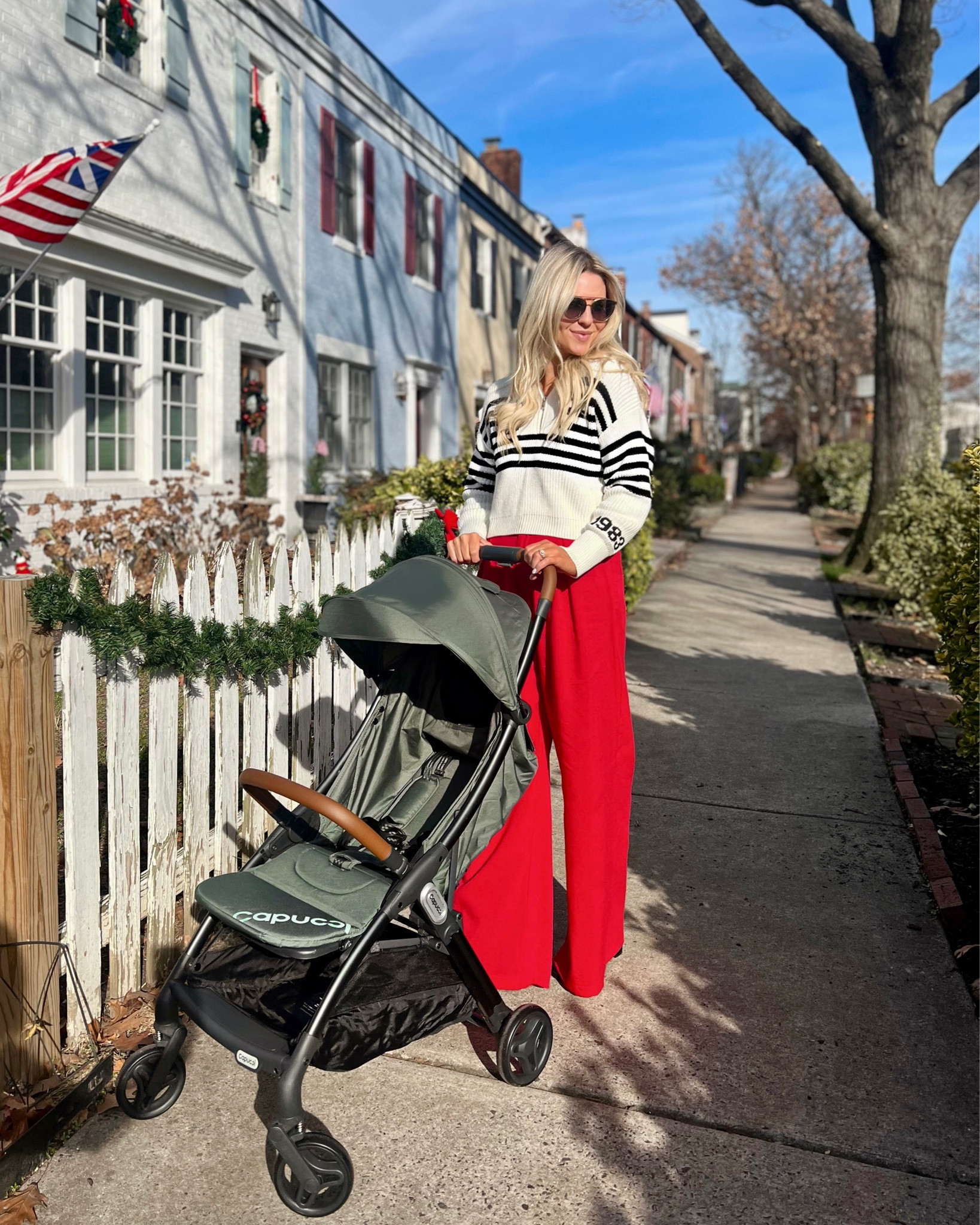 ’tis the season to be strolling in our new @capuccibaby Memento🎄 // not only is this stroller lightweight and aesthetically pleasing, it has a *true* one handed folding mechanism and fits in most airline overhead compartments ✈️


#LTKGiftGuide #LTKSeasonal #LTKbaby