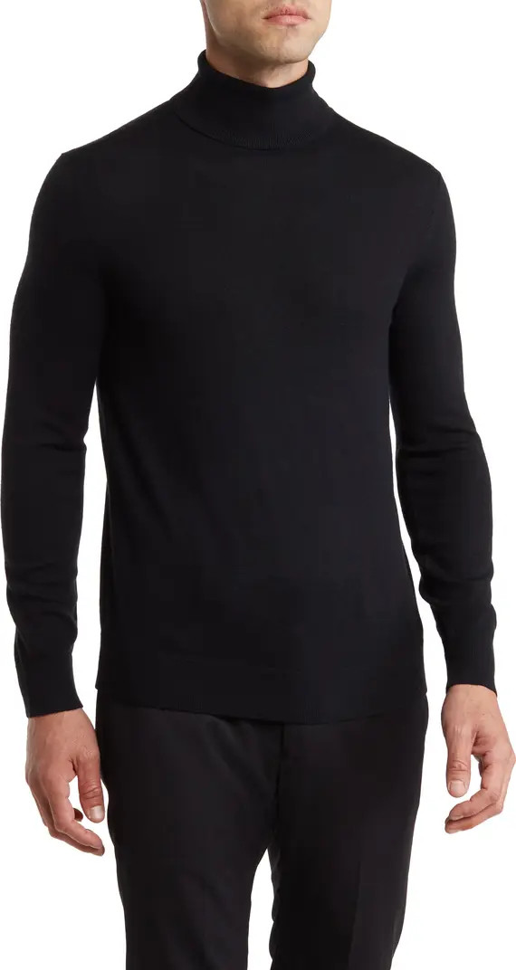 Theory Vilass Merino Wool Blend Turtleneck Sweater | Nordstromrack | Nordstrom Rack