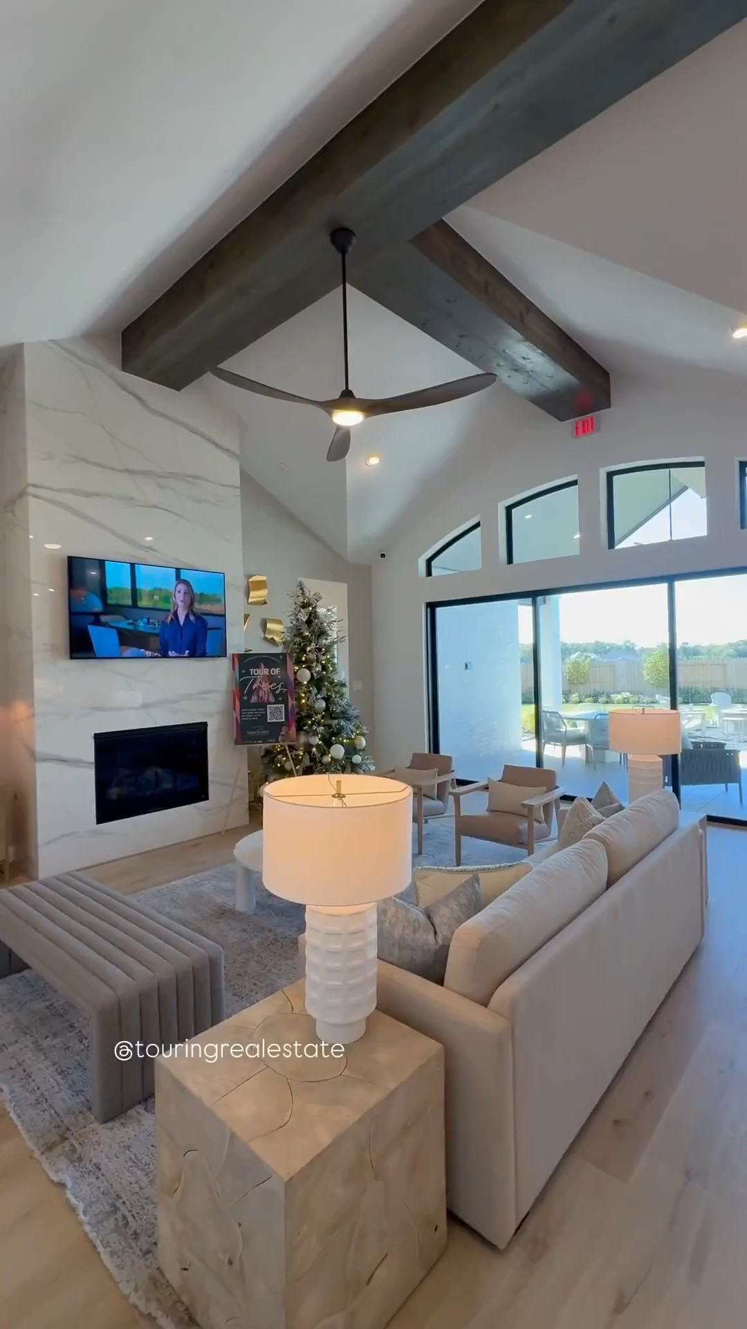 ✨ Ready to refresh your home? This model home is FULL of neutral home decor, modern furniture finds, and cozy aesthetic staples you can shop right now — and some pieces are already in early Black Friday Deals 😍🏡

Inspired by the stunning Perry Homes 3300 Floor Plan in Briarley (Montgomery, TX), I pulled together look-alike pieces so you can recreate this elevated, designer-style space at home.
Shop highly requested home decor like:
 🖼️ Wall art 🪞 Entryway table 🪑 Bar stools & accent chairs 🪟 Curtains + curtain rods 💡 Light pendants & chandeliers 🛋️ Coffee table 🛏️ Throw pillows ✨ Table lamps & floor lamps

Think warm neutrals, modern farmhouse, transitional style, and designer dupes that give you the high-end look without the high-end price.
Why this model is the inspo of the week:
 ✨ 16-ft ceilings + open-concept layout ✨ Wall of windows + tons of natural light ✨ Oversized kitchen island (hosting goals!) ✨ Beautiful fireplace & bright game room ✨ Spa-like primary suite with TWO walk-in closets

If you’re decorating, refreshing your space, or love a good luxury-on-a-budget moment, these finds will fit right into your home.
 And drop a “WOW 😍” if you love this style as much as I do!

✨ Follow for more home styling inspo, Amazon home finds, and designer-inspired decor you can actually afford. ✨

#LTKFindsUnder50 #LTKFindsUnder100 #LTKHome