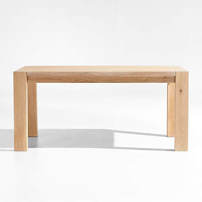 Terra Natural Oak Dining Table | Crate & Barrel | Crate & Barrel