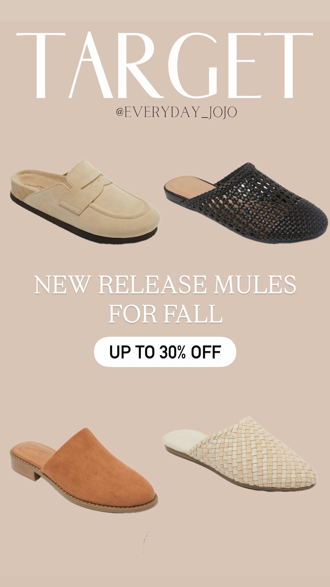 On sale! 

Calling it the top left will be the mule of fall! Giving designer vibes!

#LTKootd #LTKSaleAlert #LTKSeasonal
