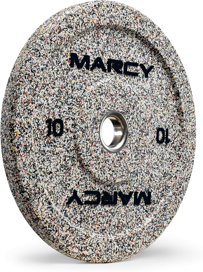 Marcy High Bounce Olympic Bumper Plate for Strength Training Weightlifting Workout Weight | Amazon (US)