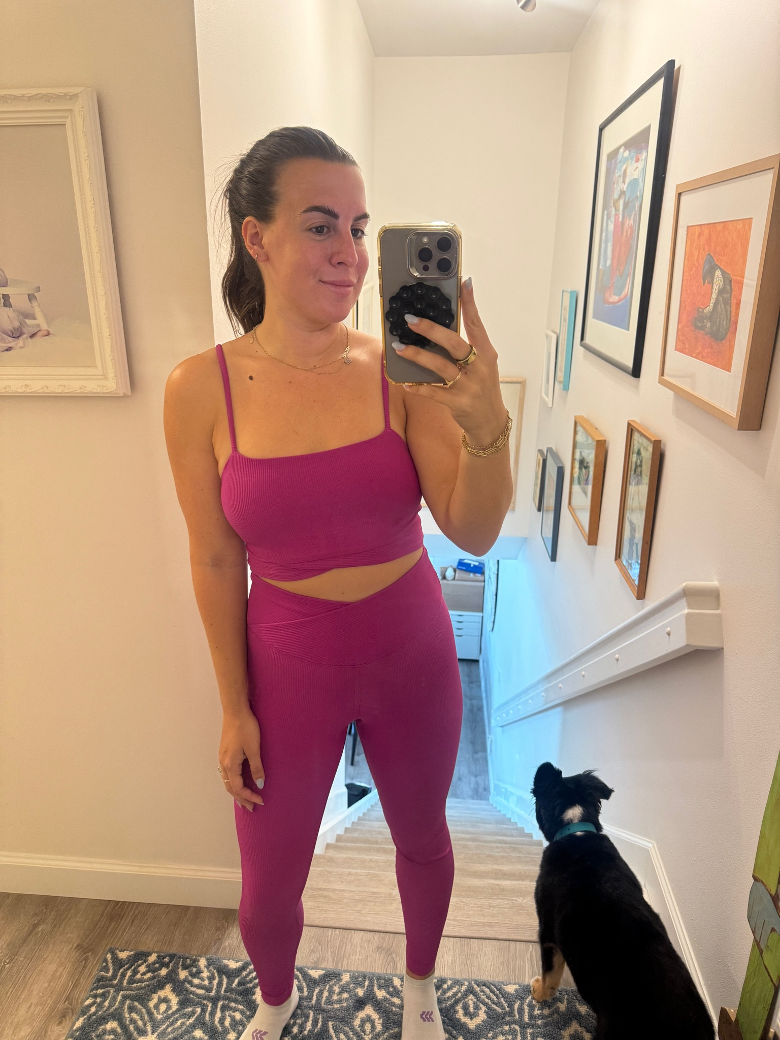 Target workout set! Wearing a medium 