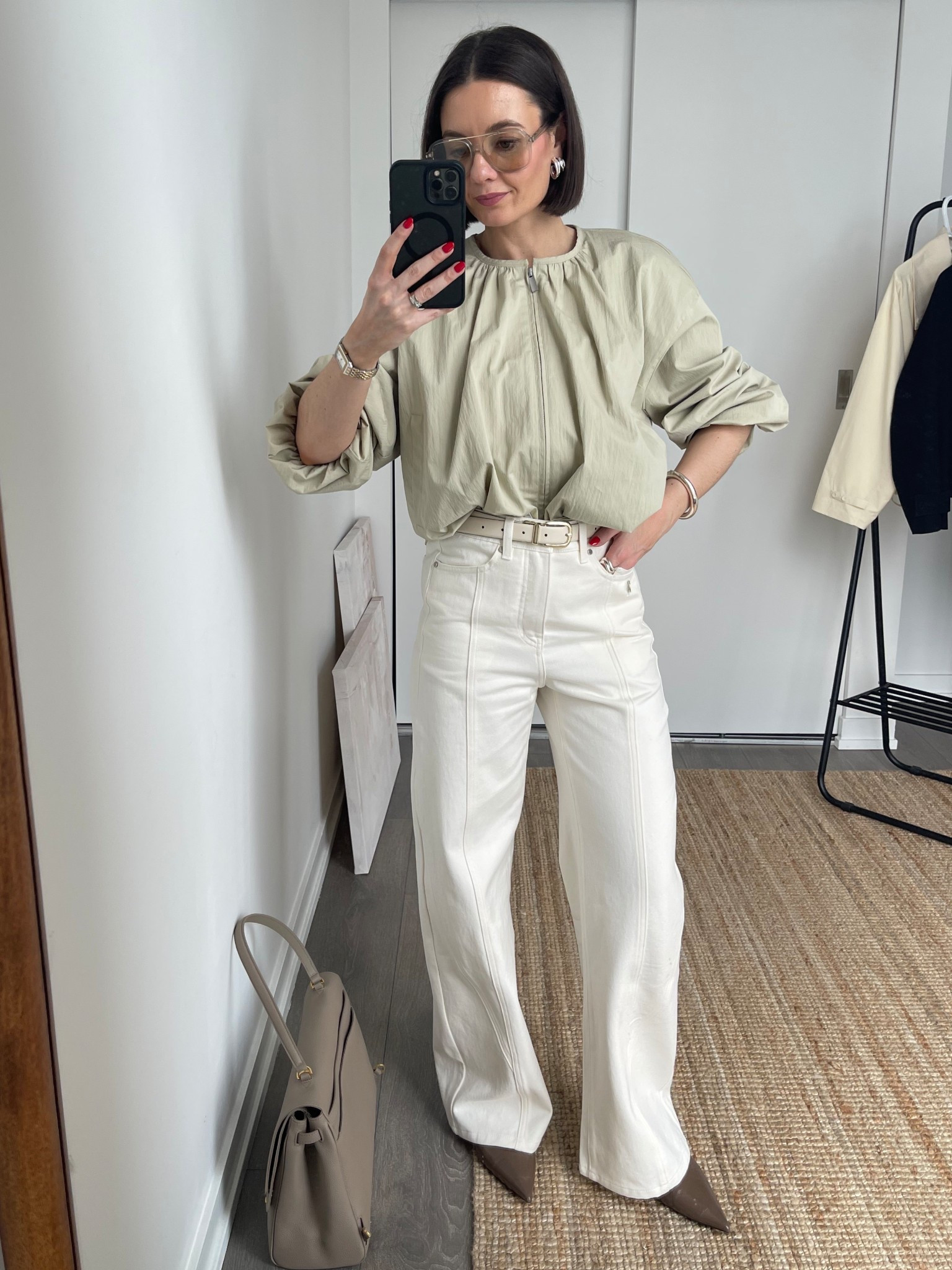 One of my favourite colour pallets for Spring! This pistachio green bomber is so good (S), and the jeans are a wardrobe staple (XS).

Use FORSANSHA for @Fabrique 

#LTKootd #LTKSeasonal