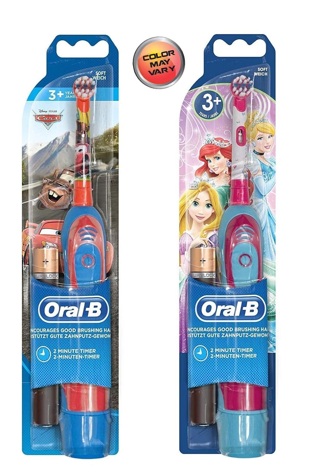 Braun ORAL-B 4510K Stages Power Electric Toothbrush for Kids [ Disney Cars ] | Amazon (US)
