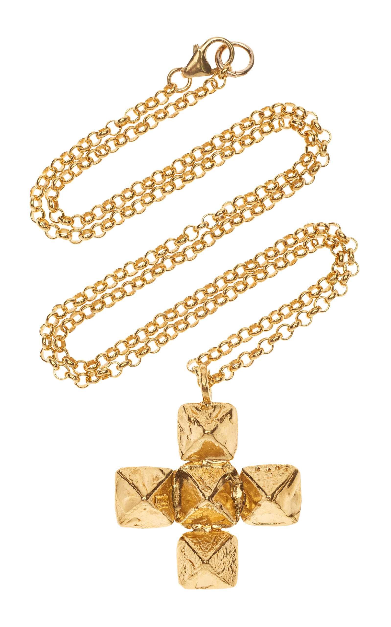 The Poets Dagger 24K Gold-Plated Necklace | Moda Operandi (Global)