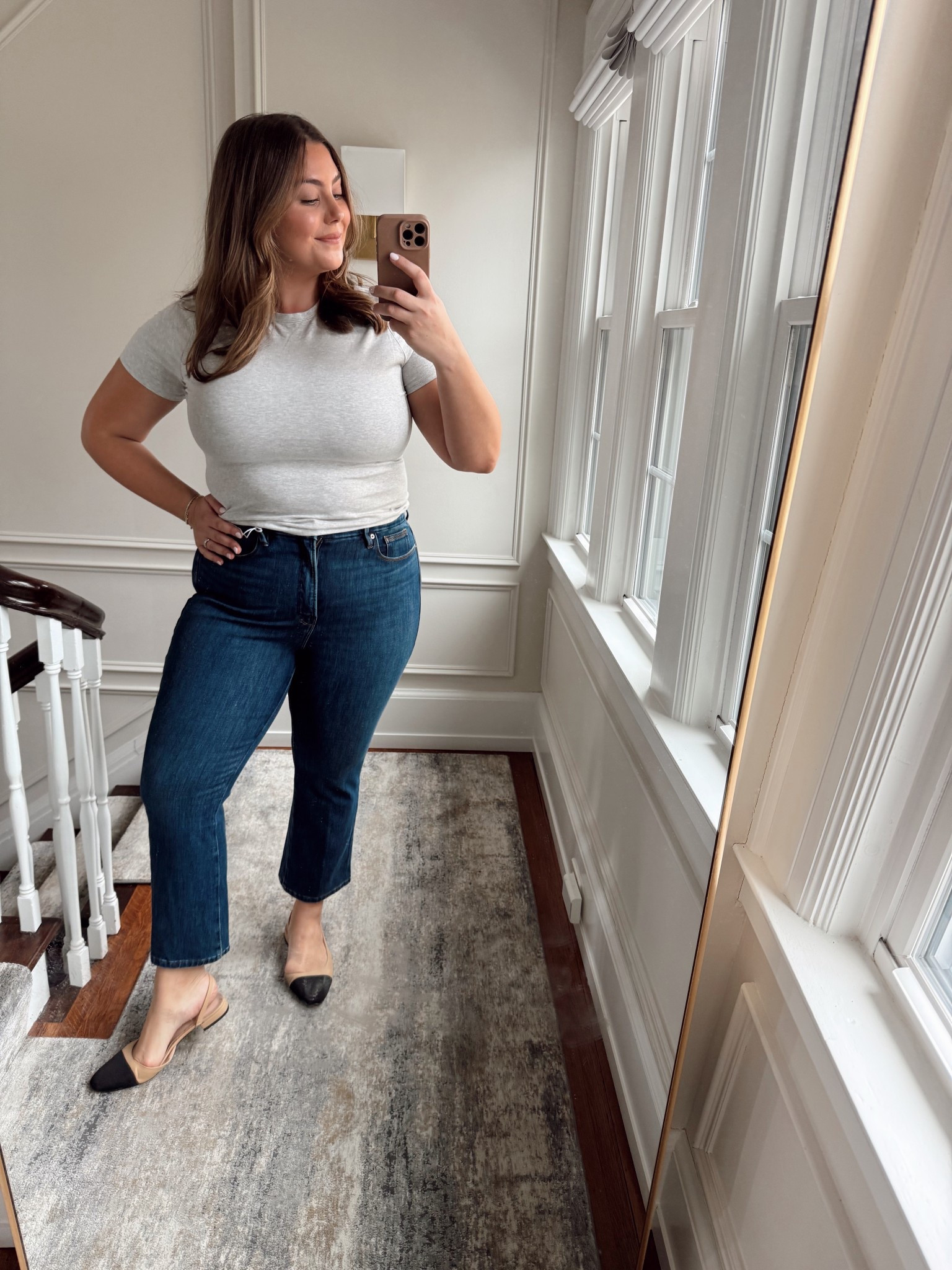 Wearing size 16 in jeans & 2XL in T-shirt 

#LTKStyleTip #LTKMidsize