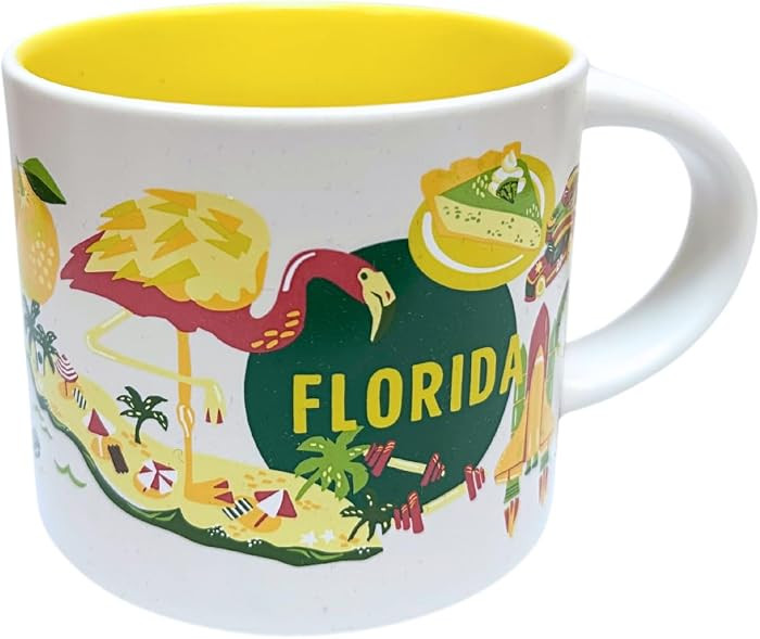 Starbucks Discovery Series Florida Ceramic Mug, 14 Oz | Amazon (US)