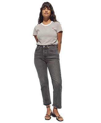 Levi's
          
  
  
      
          Women's Wedgie Straight-Leg Cropped Jeans | Macys (US)