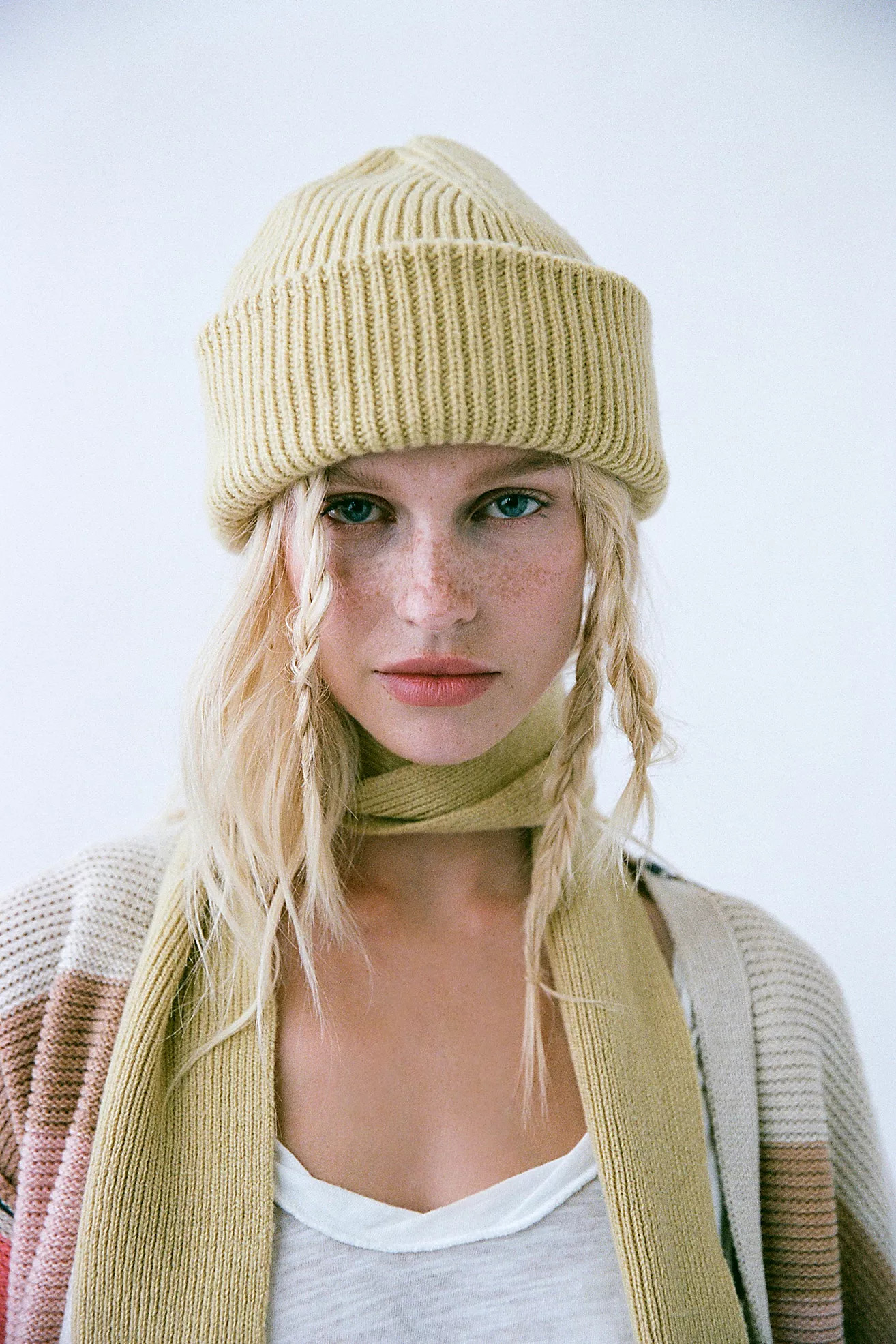 CLÒIMH Chunky Soft Wool Beanie Hat | Free People (Global - UK&FR Excluded)