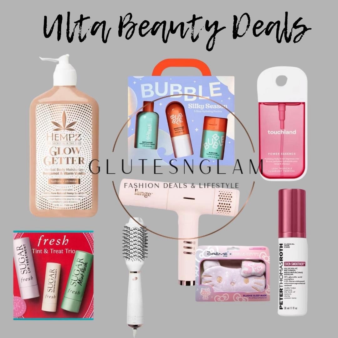 Ulta Black Friday Deals, Ulta beauty deals, gifts for her, stocking stuffers, Touchland hair scents, hair dryer, perfume, gifts for teens and tweens  

#LTKHoliday #LTKCyberWeek #LTKBeauty