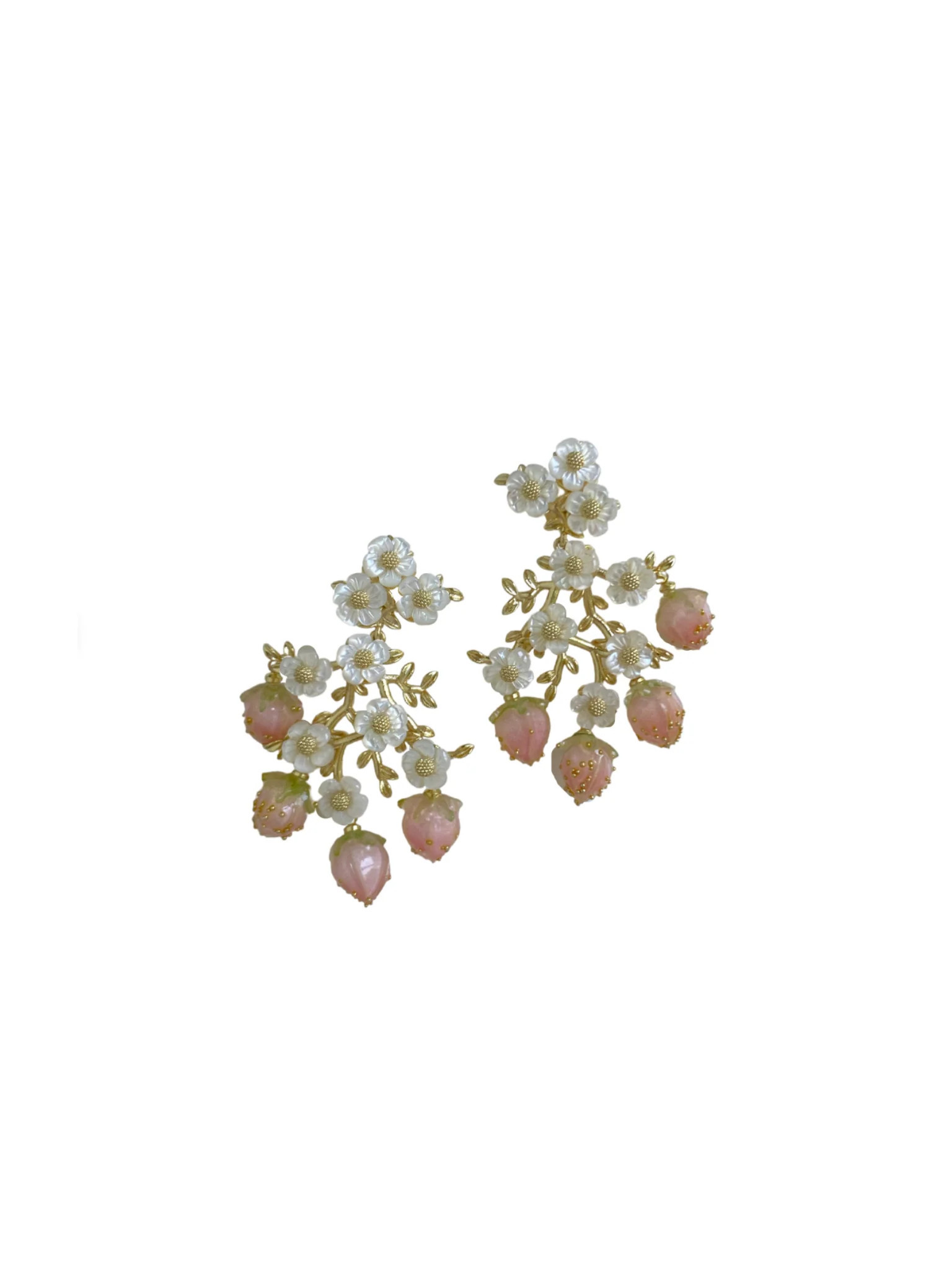 Pre-order: Strawberry Blossom Vine | Nicola Bathie Jewelry