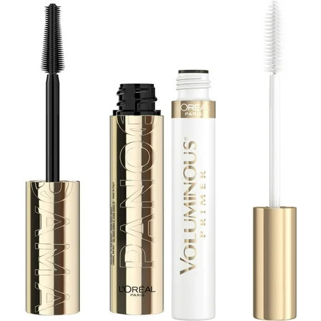 L Oreal Paris Voluminous Base Mascara Primer + Voluminous Panorama Smudge Resistant Mascara | Walmart (US)