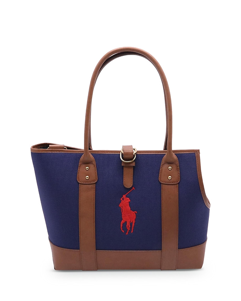 Polo Ralph Lauren Pet Leather and Canvas Dog Tote | Bloomingdale's (US)