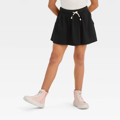 Girls' Knit Patch Pocket Skort - Cat & Jack™ | Target