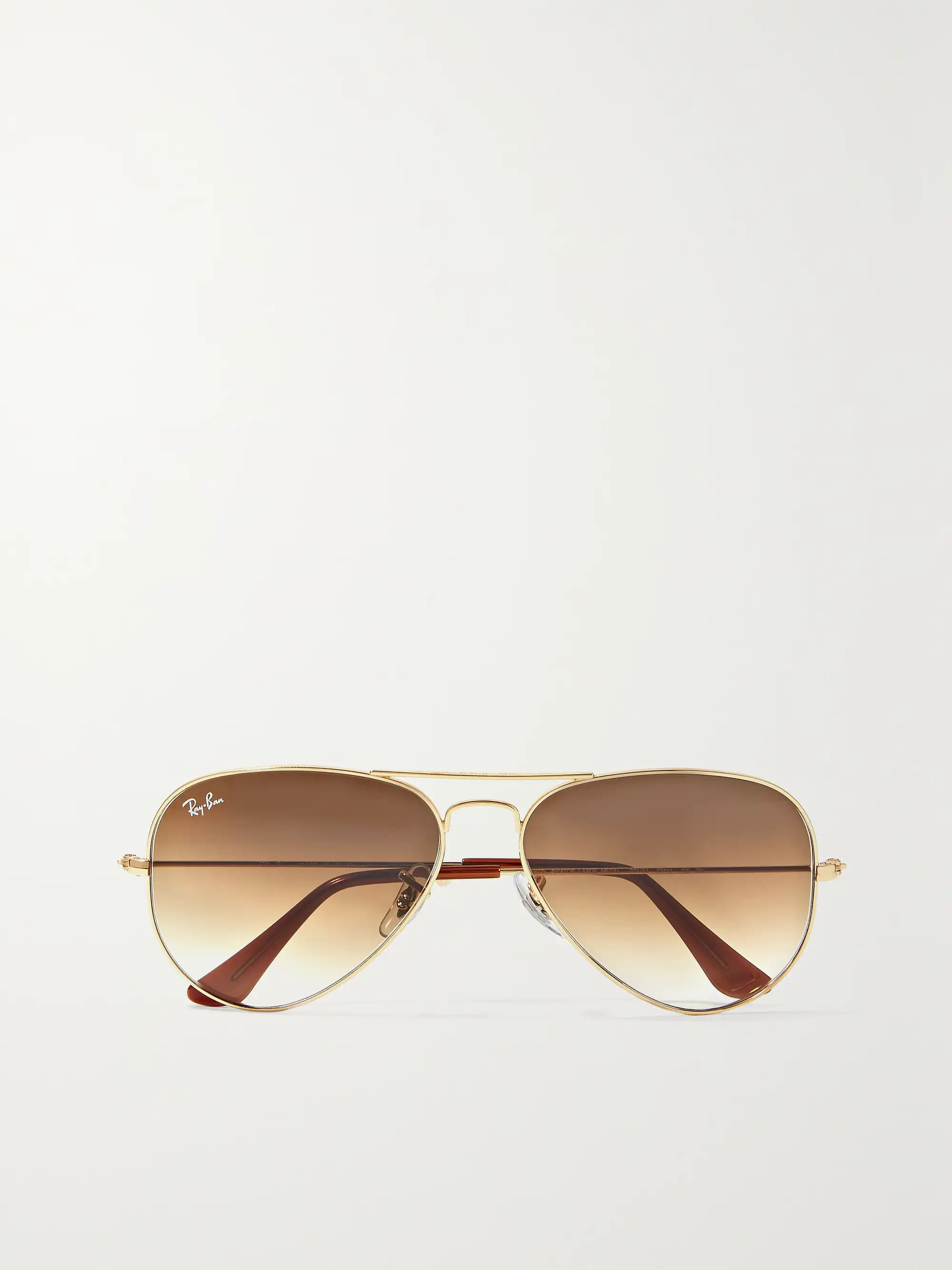Aviator gold-tone sunglasses | NET-A-PORTER (US)