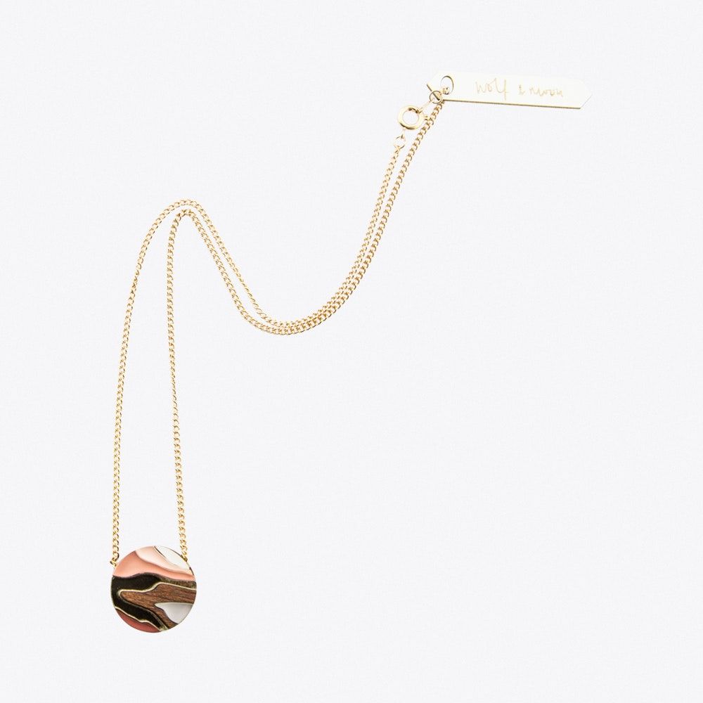 Marble Necklace Apricot | Fy (US)
