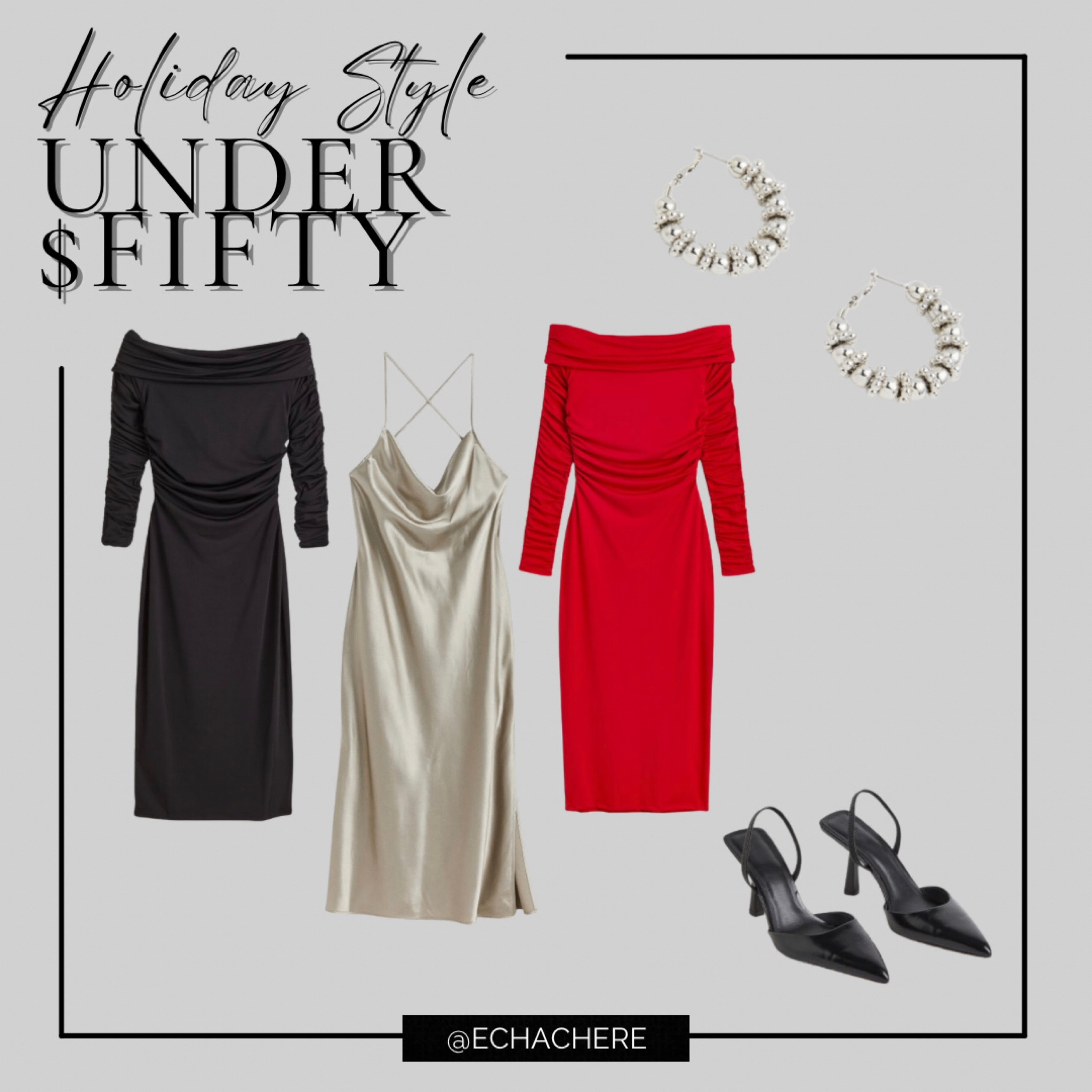 Holiday Dress | Outfit Finds - Under $50 ( Really under $35 ) 

Shopping on a budget? Shop my recent finds and check your holiday ‘fits off of your list! 

#LTKHoliday #LTKfit #LTKunder50