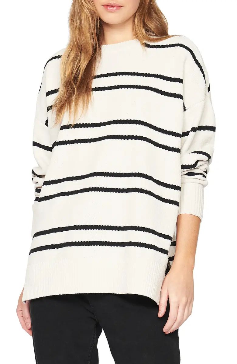 Everyday Stripe Tunic Sweater | Nordstrom