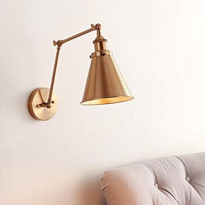 JONATHAN Y JYL7461A Rover 7" Adjustable Arm Metal Wall Sconce Classic,Glam,Industrial,Transitiona... | Amazon (US)