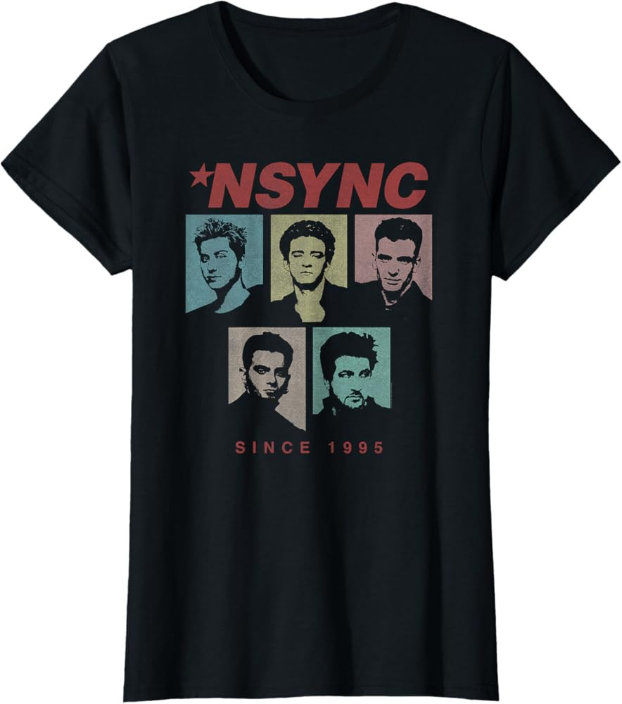 NSYNC Official Since 1995 T-Shirt | Amazon (US)