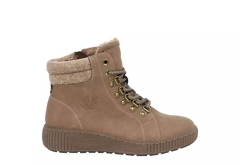 Sean Alan Womens Kenzie Lace-up Bootie - Sand | Rack Room Shoes