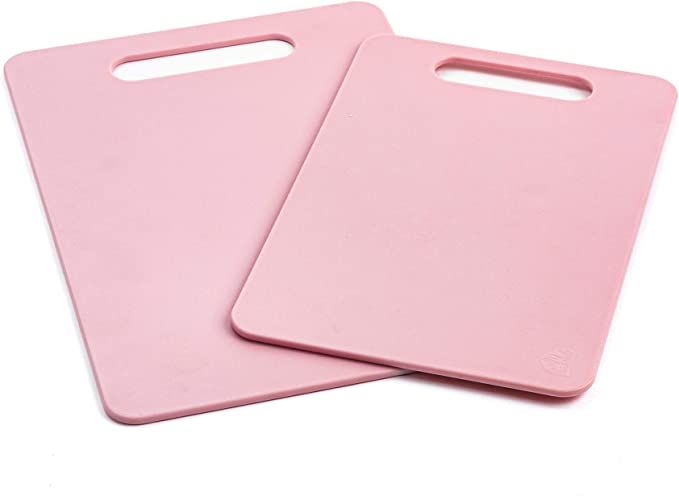 GreenLife CC003859-001 Cutting Board Set, Medium/Large, Pink | Amazon (US)