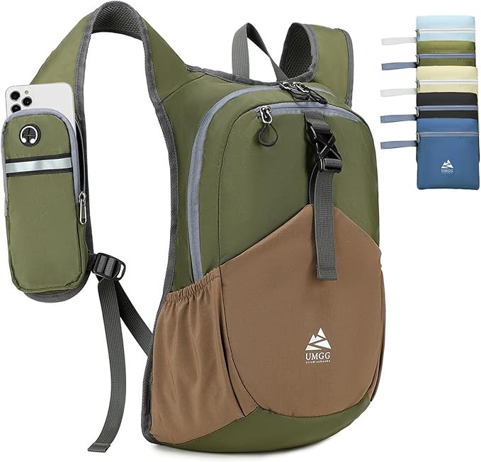 15L Small Hiking Backpack for Men Women Lightweight Packable Backpack Foldable Casual Daypack for... | Amazon (US)