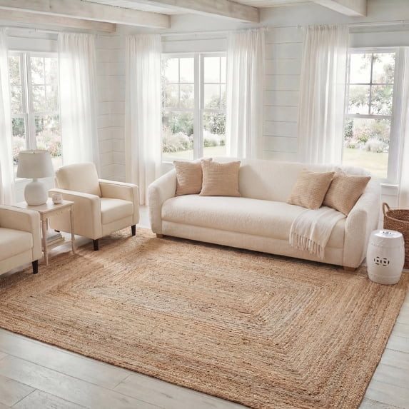 Safavieh Cape Cod Aldous Geometric Area Rug, Natural, 5' x 8' | Walmart (US)