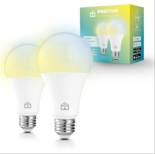 💥 PROMO TECNOLOGIA Kit Smart Lâmpada Wi-Fi Positivo Casa Inteligente, Iluminação Branca (Quente e Fria) e RGB (Até 16 Milhões de Cores), 9W, 806 Lúmens, LED, Bivolt, Compatível com Alexa e Google Assistente

#LTKbrasil