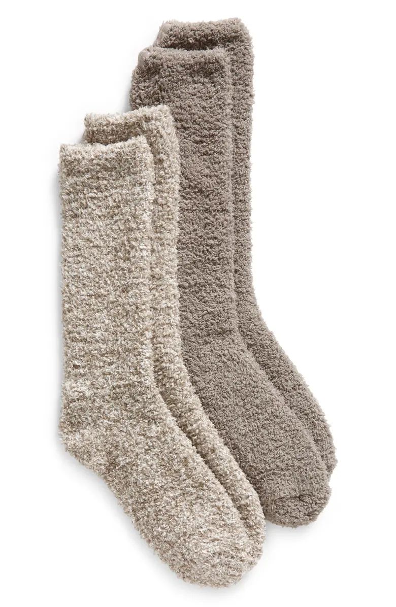 Barefoot Dreams® 2-Pack CozyChic™ Socks | Nordstrom | Nordstrom