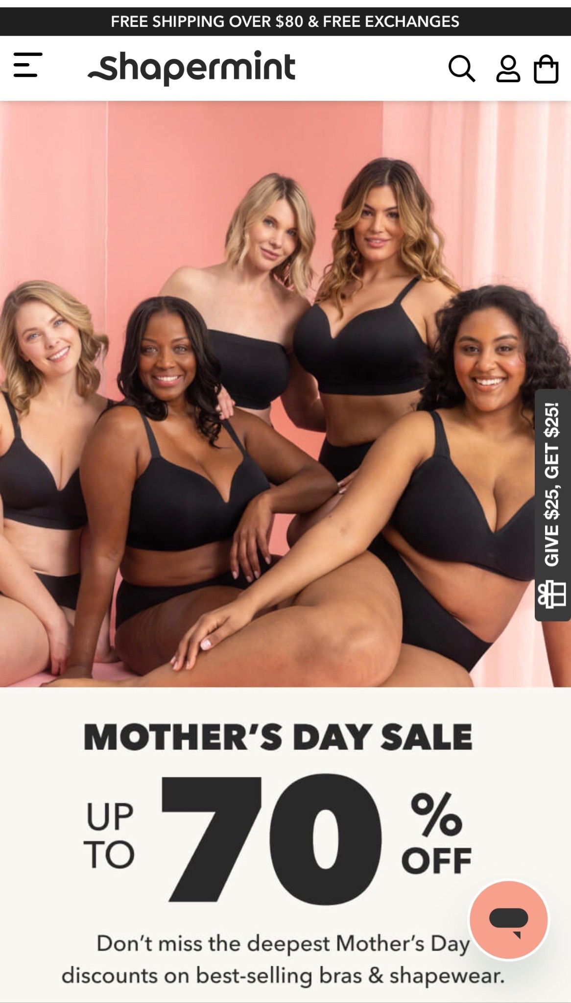 Shapermint Mother’s Day Sale – Best Shapewear & Everyday Essentials (Up to 70% Off)


Major sale alert 🚨 Shapermint is having their Mother’s Day sale with up to 70% off best-selling bras, shapewear, and everyday basics 🤍 These are some of my go-to smoothing essentials that are comfortable enough for all-day wear but still give that flattering, held-in feel 🙌

From high-waisted shorts and leggings to supportive bras and bodysuits, everything is designed to smooth, shape, and layer seamlessly under your outfits ✨ Perfect for dresses, everyday looks, or special occasions

If you’ve been wanting to try Shapermint, this is the time to grab your favorites on sale 🛍️

shapewear essentials, tummy control shorts, everyday smoothing bodysuit, comfortable wireless bra, high waisted leggings, layering basics, Mother’s Day sale, affordable shapewear, wardrobe staples

#LTKSaleAlert #LTKOver40 #LTKMothersDay