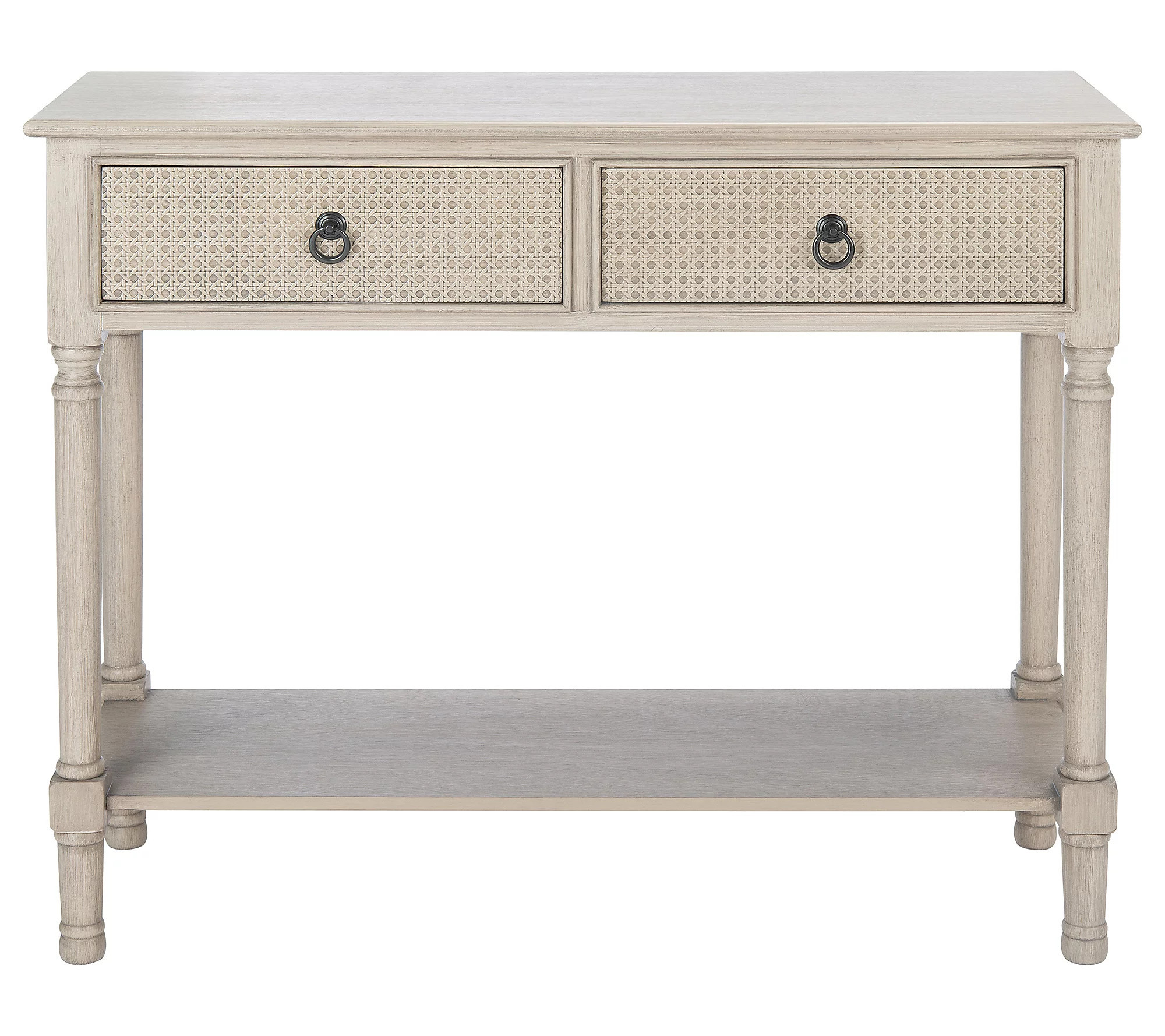 Safavieh Haines 2 Drawer Console Table | QVC