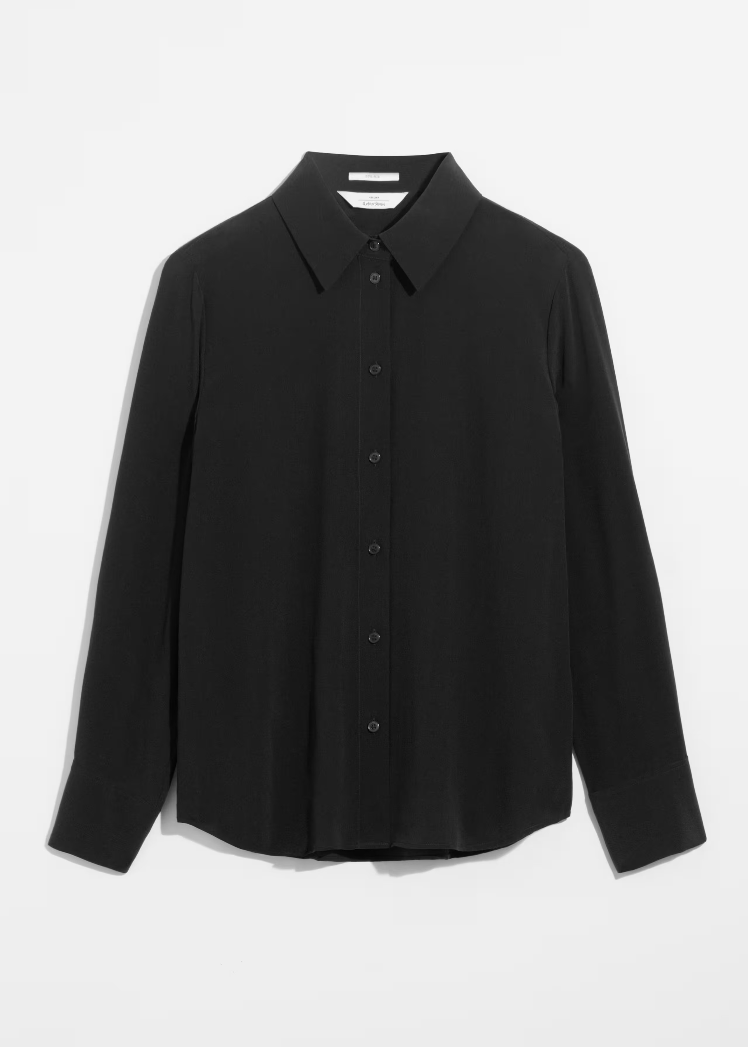 Silk Shirt - Black - Shirts - & Other Stories GB | & Other Stories UK
