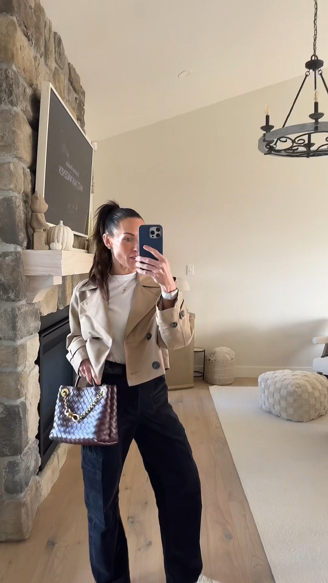 Day 1 of sharing all of my outfits. I love fall fashion so much. This cropped trench and these corduroy pants have already become favourites. 🍂

I am wearing a size XS in the cropped trench coat, 23 in the Citizens of Humanity Corduroy Cotton pants and a SM in the t-shirt, SM belt. 

I’ve also tagged some other cropped trench coats in case they are sold out again and more affordable bag options for the BOTTEGA ANDIAMO bag.

#LTKStyleTip #LTKItBag #LTKShoeCrush