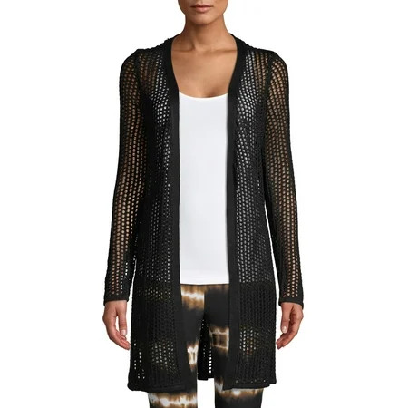 No Boundaries Juniors' Pointelle Cardigan | Walmart (US)