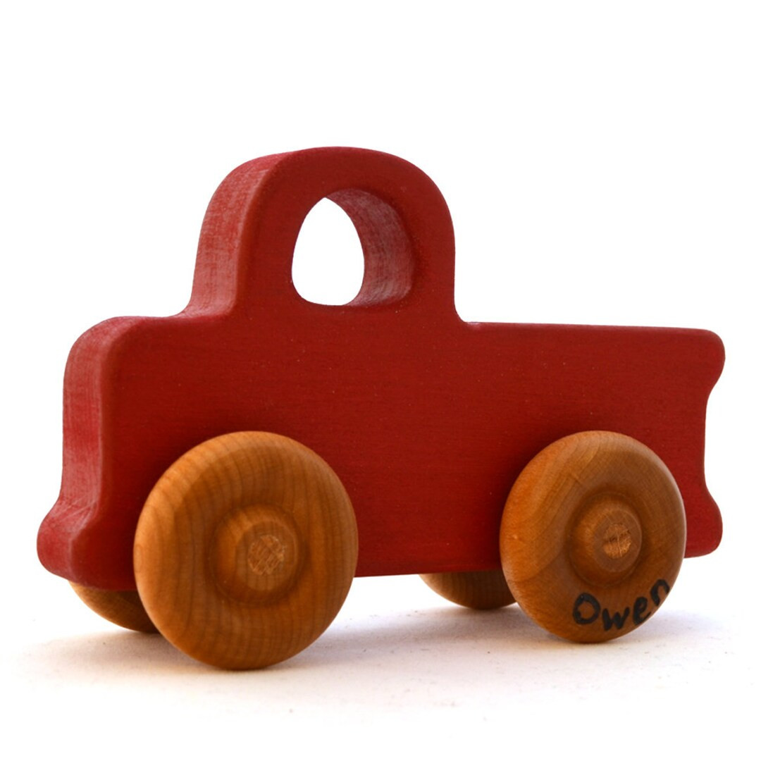 Personalized Truck Toy Pick Any Color Toy Pickup Truck - Etsy | Etsy (US)