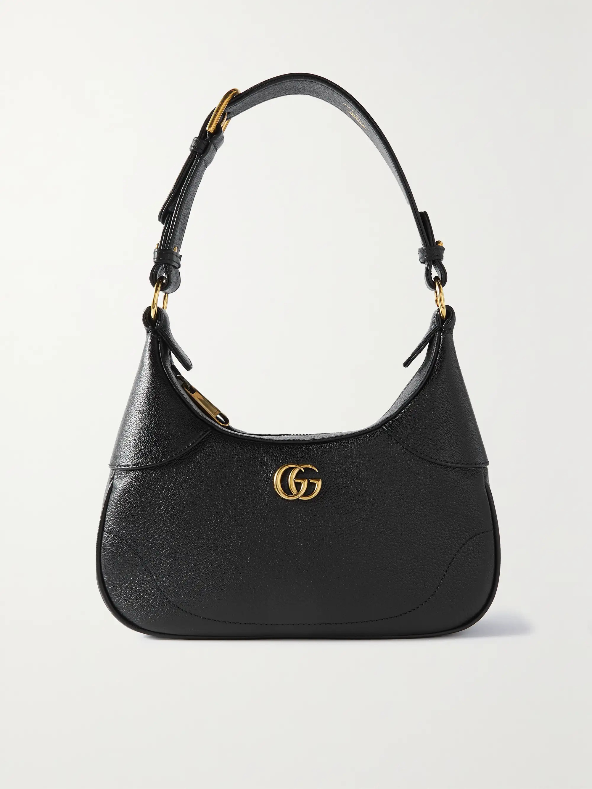Aphrodite Schultertasche aus strukturiertem Leder mit Kette | NET-A-PORTER (UK & EU)
