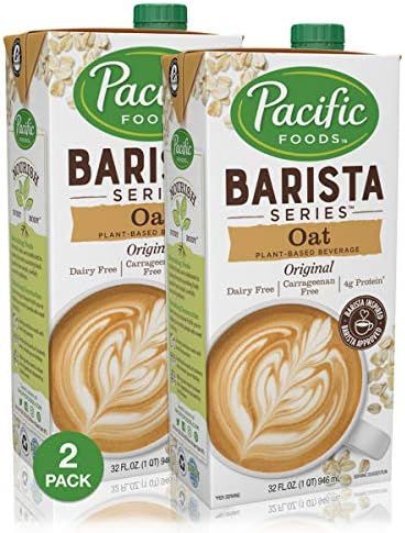 Pacific Foods Barista Series Oat Milk, 32 Ounce (Pack of 2) | Amazon (US)