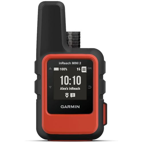 Garmin inReach Mini 2, Lightweight and Compact Satellite Communicator, Hiking Handheld, Orange - 010-02602-00 | Amazon (US)